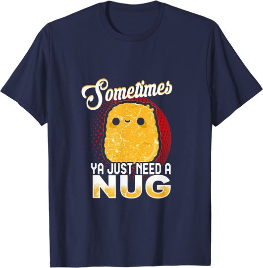 Funny Chicken Nugget Fast Food T-Shirt