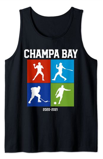Champa Bay Tank Top Tampa Bay Sports Champions Football Baseball Soccer Hockey