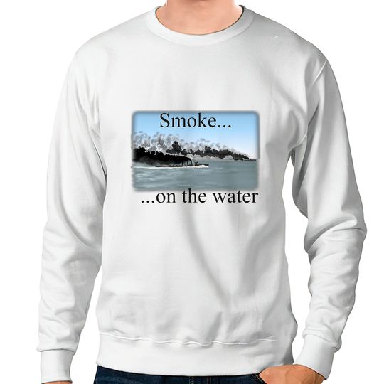 Deep Purple Smoke On The Water Sweatshirts
