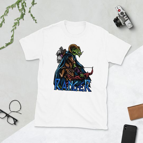 Dungeons Tabletop D20, Dragon Ranger  T-Shirt