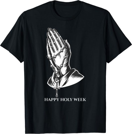 Camiseta Semana Santa Pascua Oración para Hombre Mujer