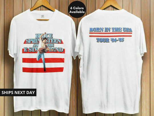 Bruce Springsteen Born in the USA 84-85 Vintage Unisex T-shirt