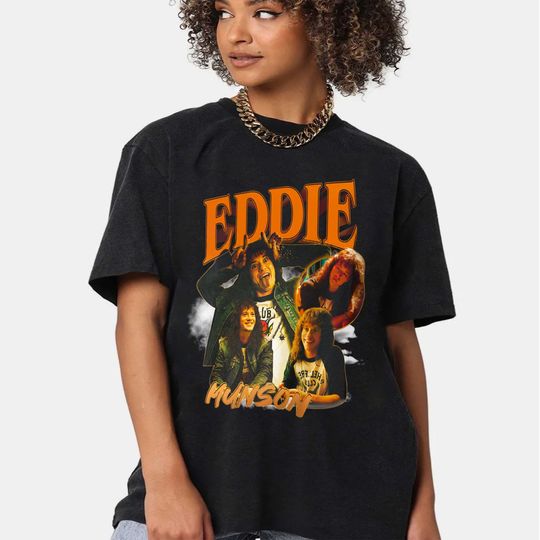 Eddie Munson T Shirt, Eddie Vintage T-Shirt
