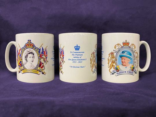 Queen Elizabeth Platinum Jubilee Mug