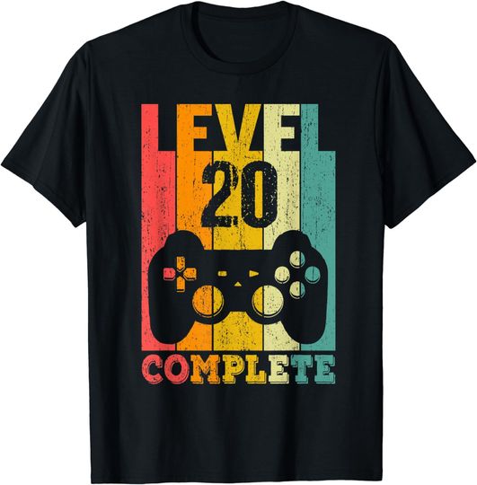 20th Birthday 20 Years Birthday Level 20 T-Shirt