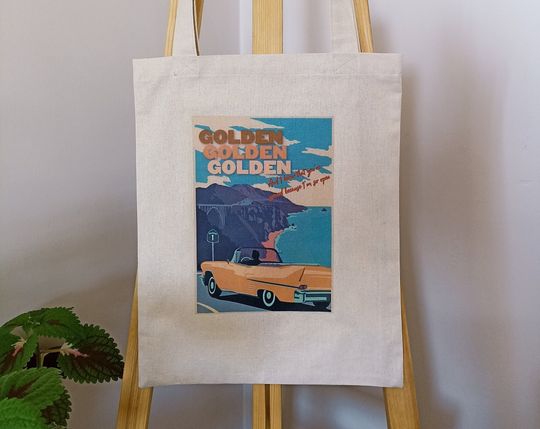 You Are So Golden Tote Bag, Harry Styles Tote Bag, Harry Styles Merch, Aesthetic Tote Bag  - Canvas Tote Bag