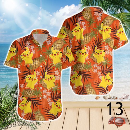 Cartoon Characters, Custom Hawaiian Shirt