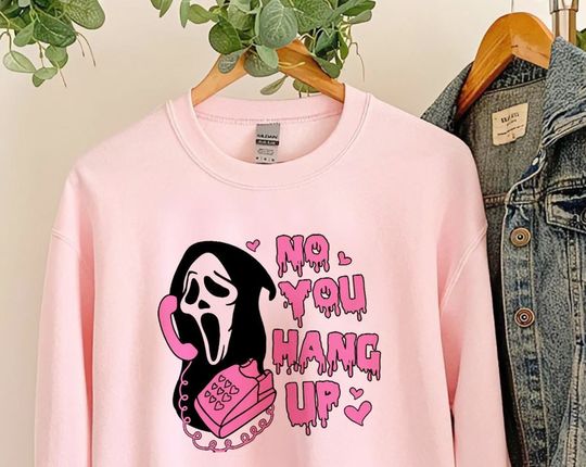 No You Hang Up  Long Sleeves, Ghostface Valentine  Long Sleeves