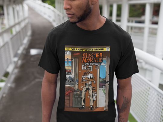 Kendrick Lamar Gift Shirt, Mr. Morale & The Big Steppers Comic T-Shirt