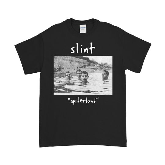 Slint T Shirt Spiderland Vintage 90s Band Merchandise Retro Style Tee