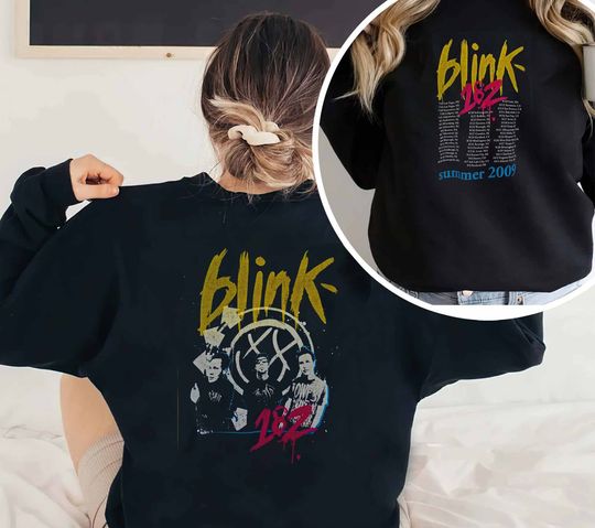 Blink 182 Summer 2009 Shirt, Blink 182 Summer 2009