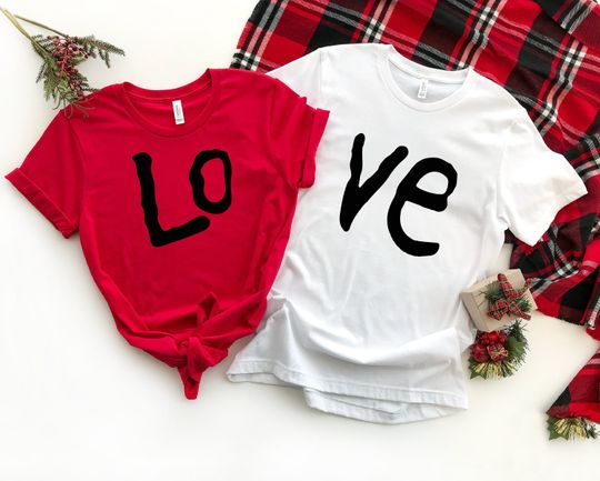 Valentine's Couple Shirt, Love Shirt, Couple Matching Shirt, Family Shirt, Valentines Couple Shirt