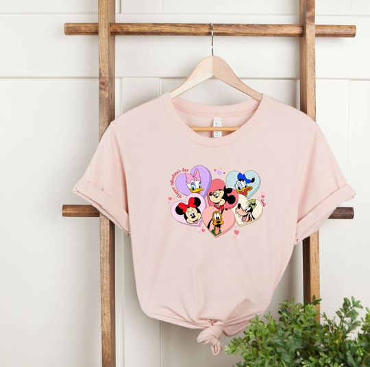 Disney Couple Shirt, Ducky Daisy Couple, Goofy Love Day, Couple Valentine Disney Trip Shirt