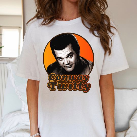 Conway Twitty Country Legend Retro T-Shirt, Conway Twitty Shirt