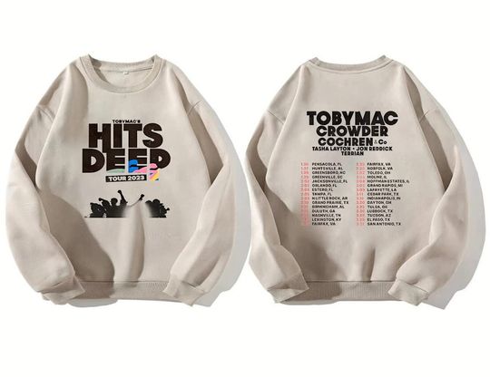 Tobymac Hits Deep Tour 2023 Sweatshirt, Toby Mac 2023 Tour Shirt, 2023 Tour Shirt