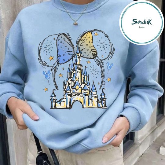 Disney Magic Kingdom Cinderella Castle Sweatshirt