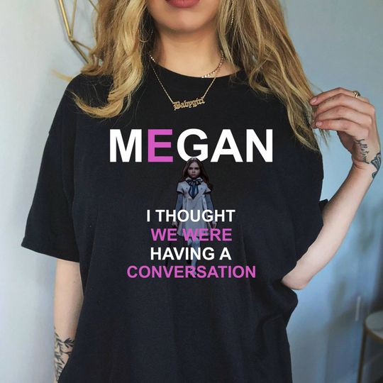 M3gan Shirt Megan Shirt Retro M3gan Tshirt