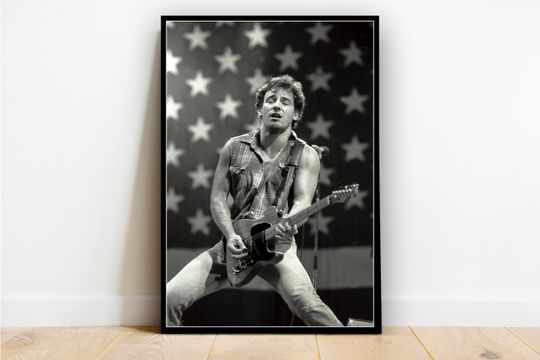 Bruce Springsteen, Vintage,Wall Decor,Gifts,Home Decor Poster