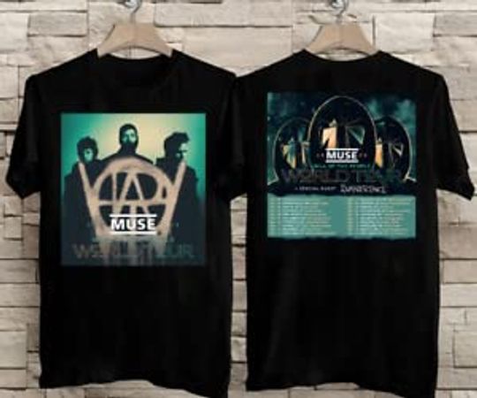 Muse Will Of The People Tour 2023 T-Shirt, Gift for fans of Muse, 2023 Music Tour