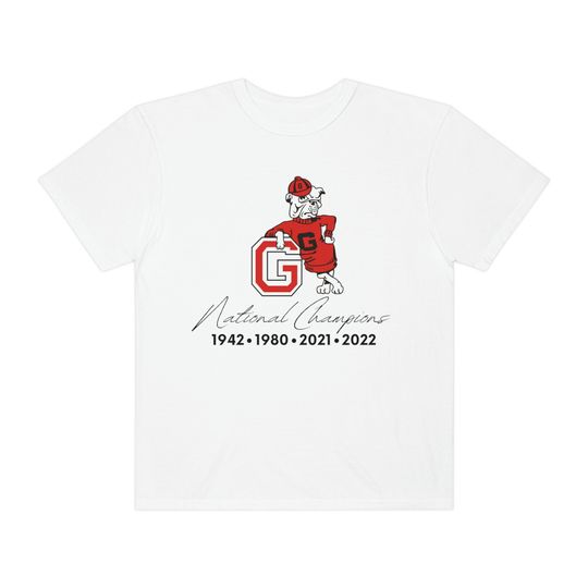 UGA National Champion Vintage Shirt, Trendy Shirt
