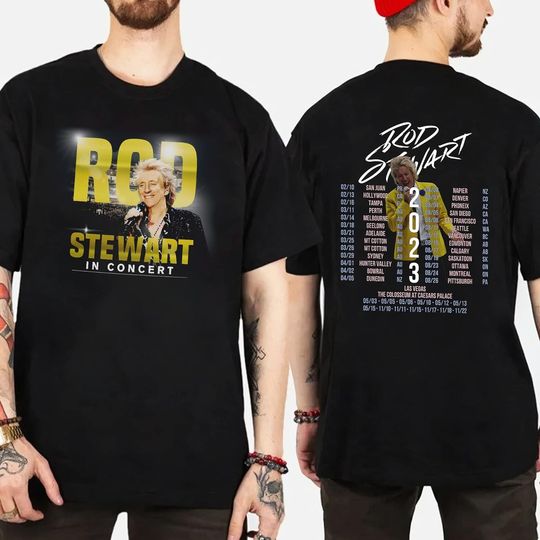Rod Stewart Tour 2023 Shirt,Classic T-Shirt