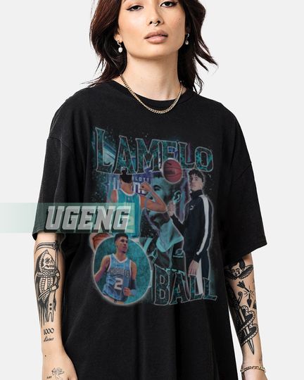 Limited Lamellloo Shirt Vintage basketball jersey player t shirt