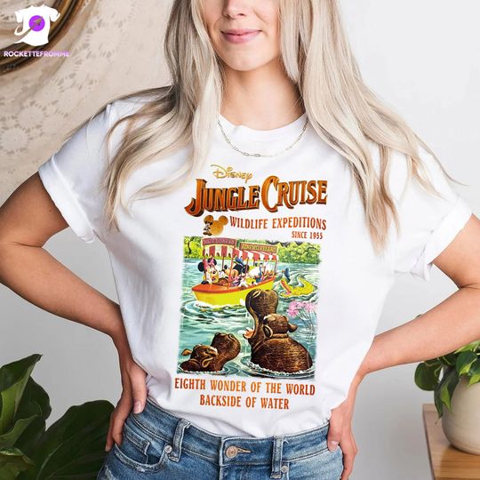 Vintage Disney Jungle Cruise Ride Shirt