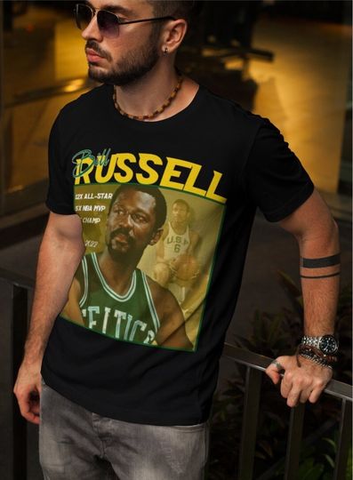 RIL Bill Russell shirt, Rest In Peace Bill Russell shirt