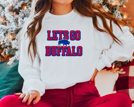 Buffalo Football Womens Sweatshirt, Womens Buffalo Apparel