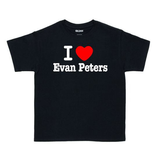I Love Evan Peters T-Shirt, Evan Peters T-Shirt