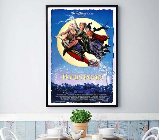 Hocus Pocus Movie Poster, Halloween Poster