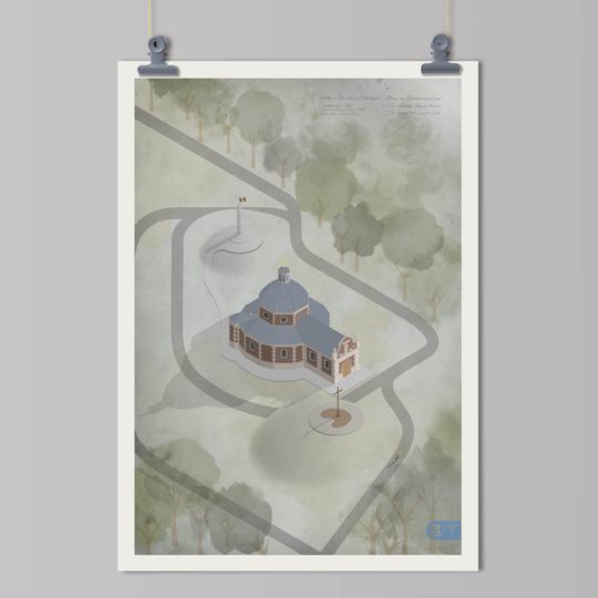Landmarks: Muur van Geraardsbergen Poster