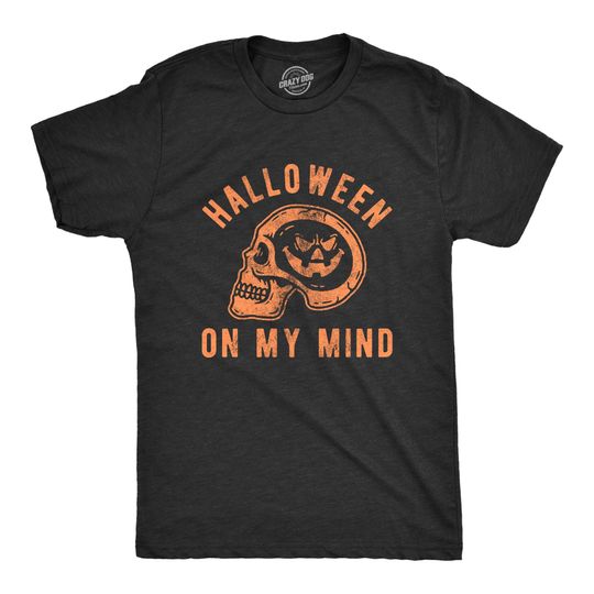 Halloween On My Mind, Jack O Lantern, Spooky Month, Halloween Shirt