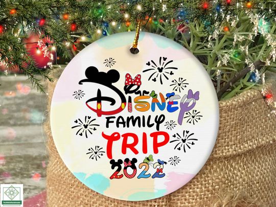 Disney Family Trip 2022 Ornament