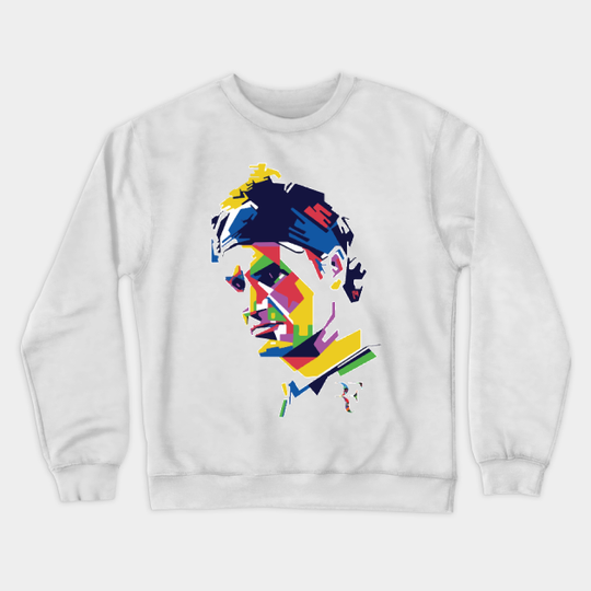 Roger Federer Abstract Colours Sweatshirt