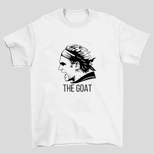 The Roger Federer Goat T Shirt