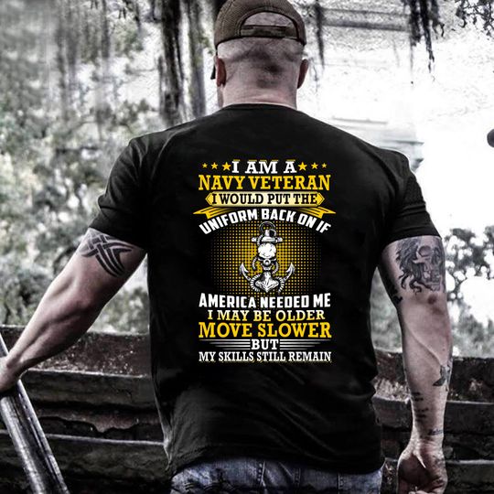 Veteran Shirt, Veteran T-shirt, Veteran Gift Shirt