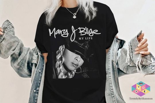 Vintage My Life Mary J Blige Shirt, Good Morning Gorgeous Tour Shirt