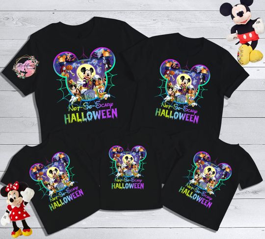 Mickey's Not so scary Halloween party 2023 Matching T-Shirt