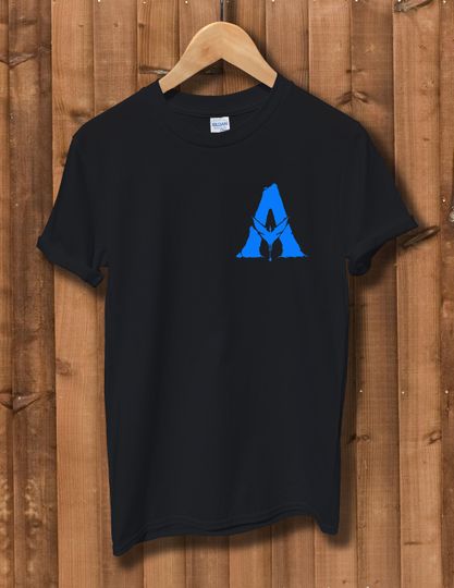 Avatar A Badge blue - T-shirt