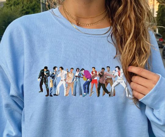 Elvis Arts Sweatshirt | Vintage Presley Singer Sweater