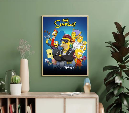 Personalized The Simpsons Halloween The Simpsons Family Tree House Of Horror Halloween Poster