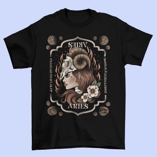 Aries Zodiac Astrology T-Shirt