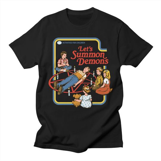 Let's Summon Demons Shirt, Horror Halloween Shirt, Halloween Party Shirt