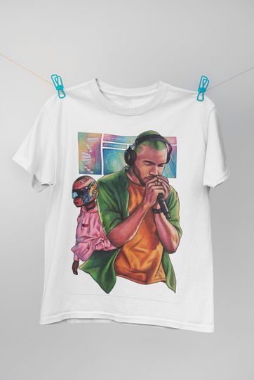 Frank Ocean Shirt, Vintage FRANK OCEAN Rap Hip Hop 90s Retro T-shirt