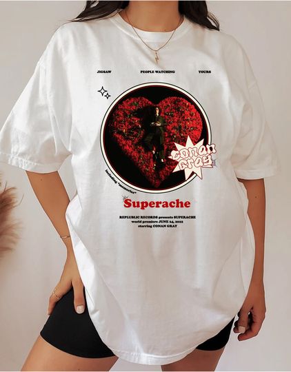 Conan Gray Superache, Retro Movie shirt Print