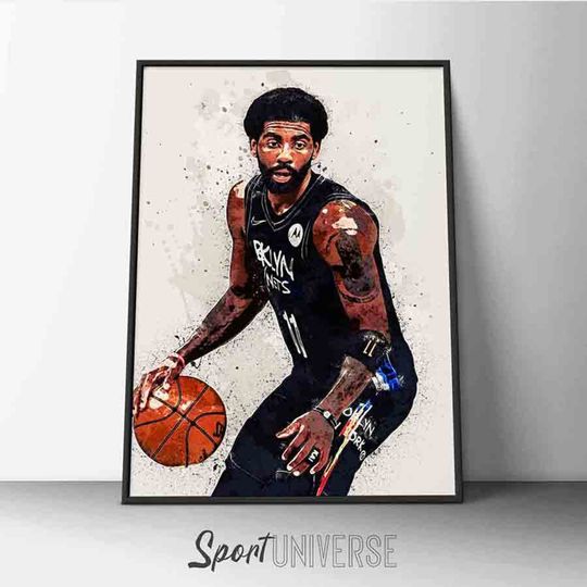 Kyrie Irving poster Kyrie Irving print Premium Matte Vertical Posters