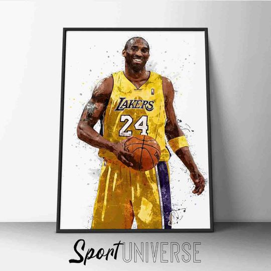 Kobe Bryant poster Kobe Bryant Premium Matte Vertical Posters