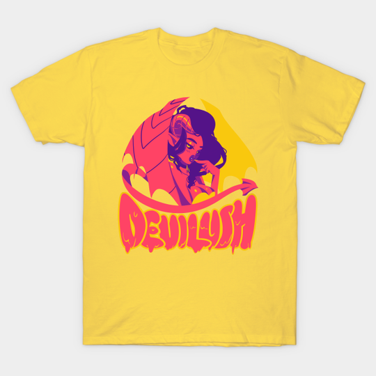 DEVILUSH - Retro Demon - T-Shirt