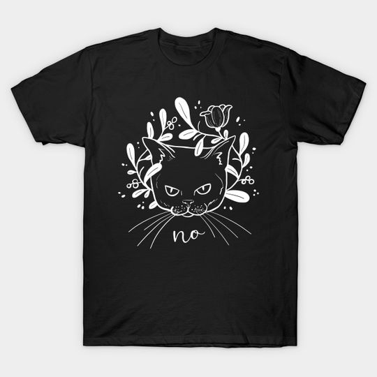 Grumpy Kitty - white - Grumpy Cat Face - T-Shirt